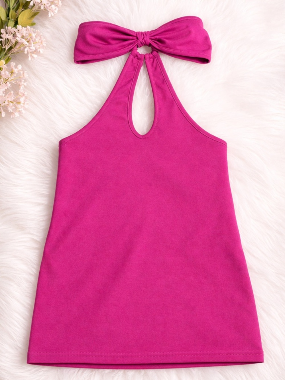 Fuchsia Mini Dress